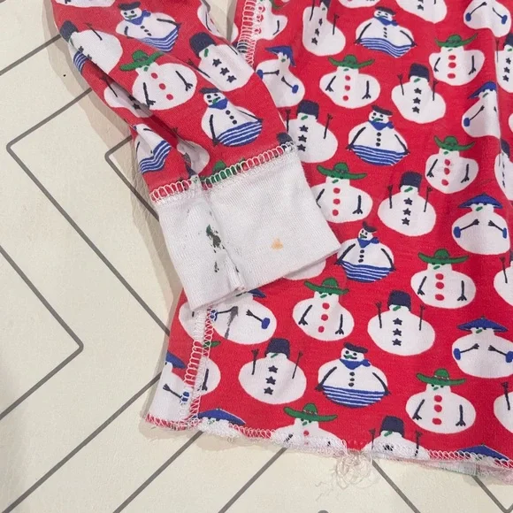 Roller Rabbit Winter Snowman Pajama Set - Picture 4 of 15